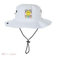 1st Grade Vibes Smile Face Back To School First Grade Bucket Hat thumb 0