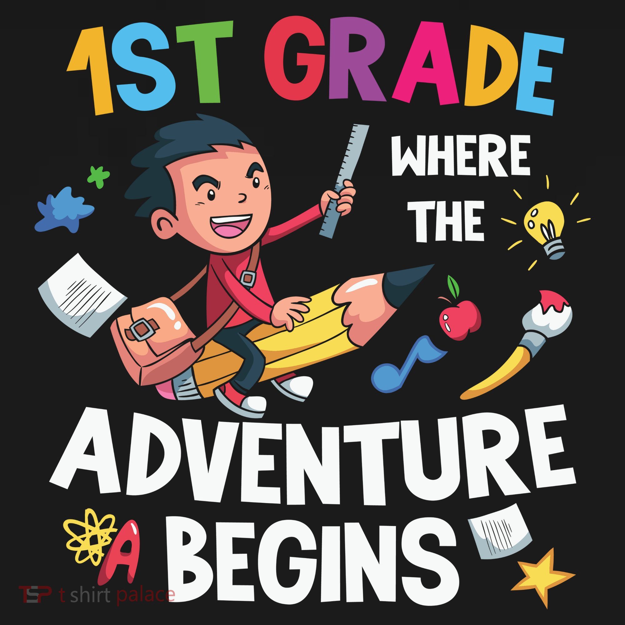 1st Grade Where The Adventure Begins Back To School Women's Tank Top