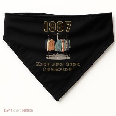 1987 Hide And Seek Champion USA-Made Doggie Bandana