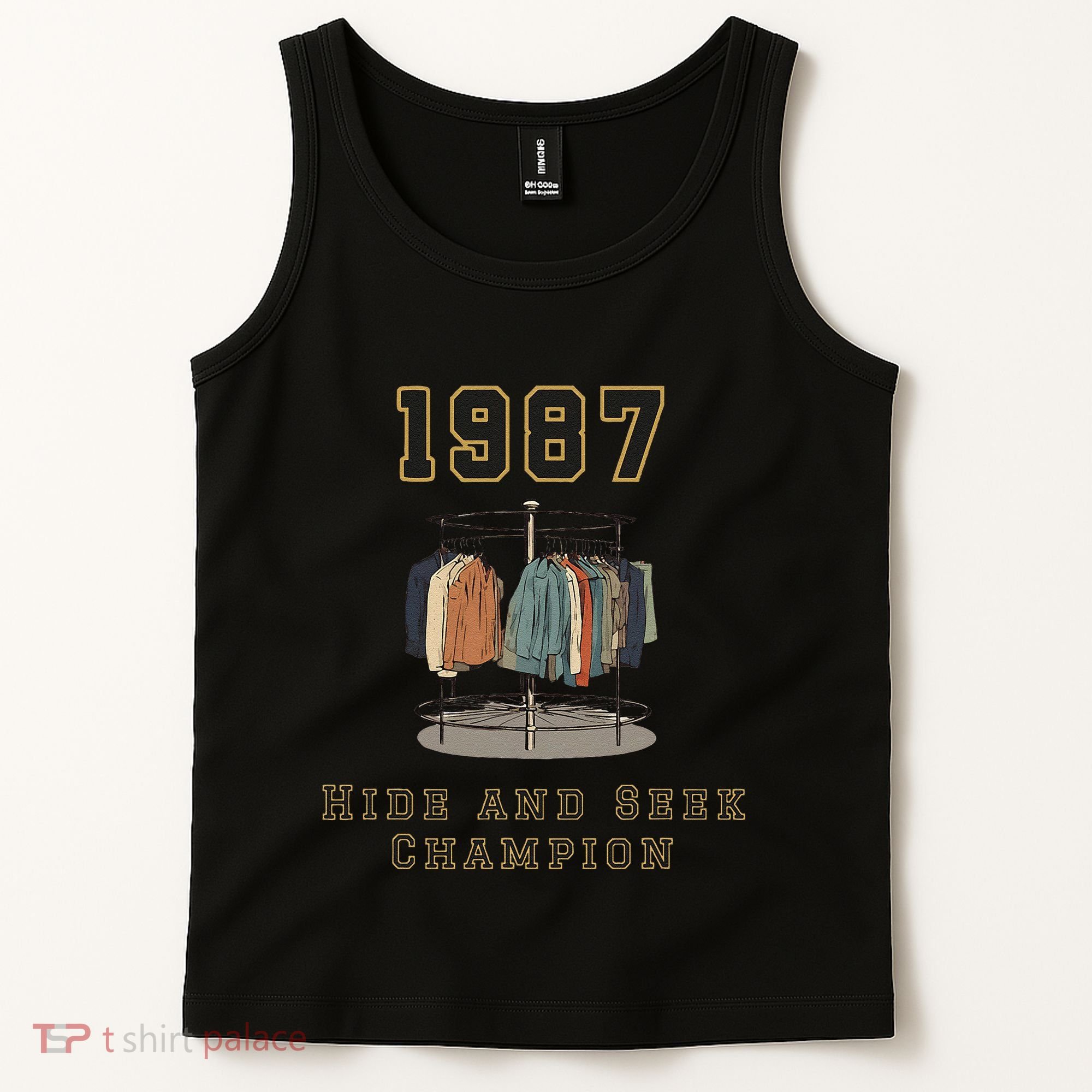 1987 Hide And Seek Champion Tank Top