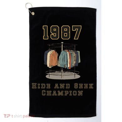 1987 Hide And Seek Champion Golf Towel