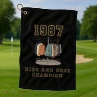 1987 Hide And Seek Champion Golf Towel thumb 1