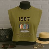 1987 Hide And Seek Champion Garment-Dyed Women's Muscle Tee thumb 3
