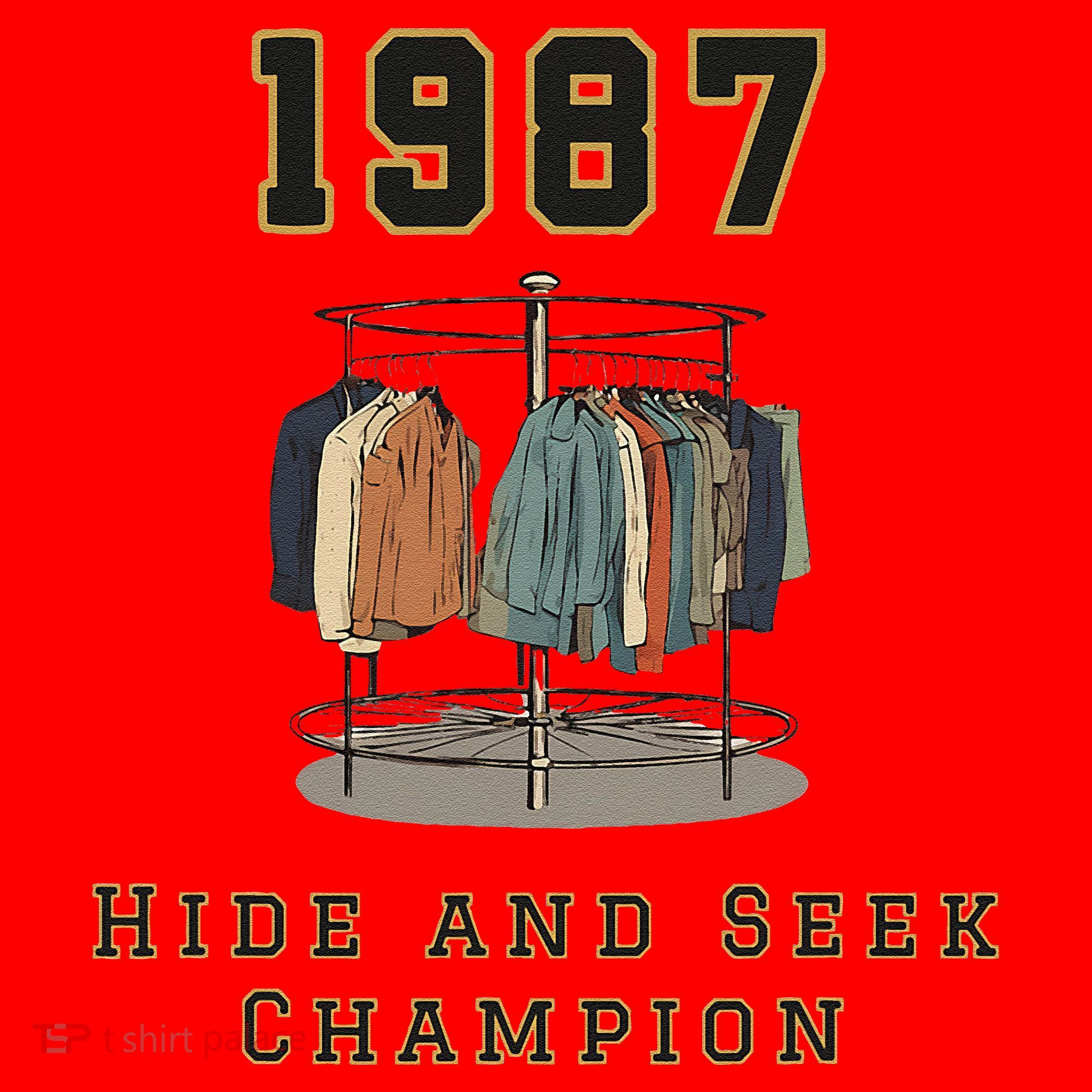 1987 Hide And Seek Champion Santa Hat