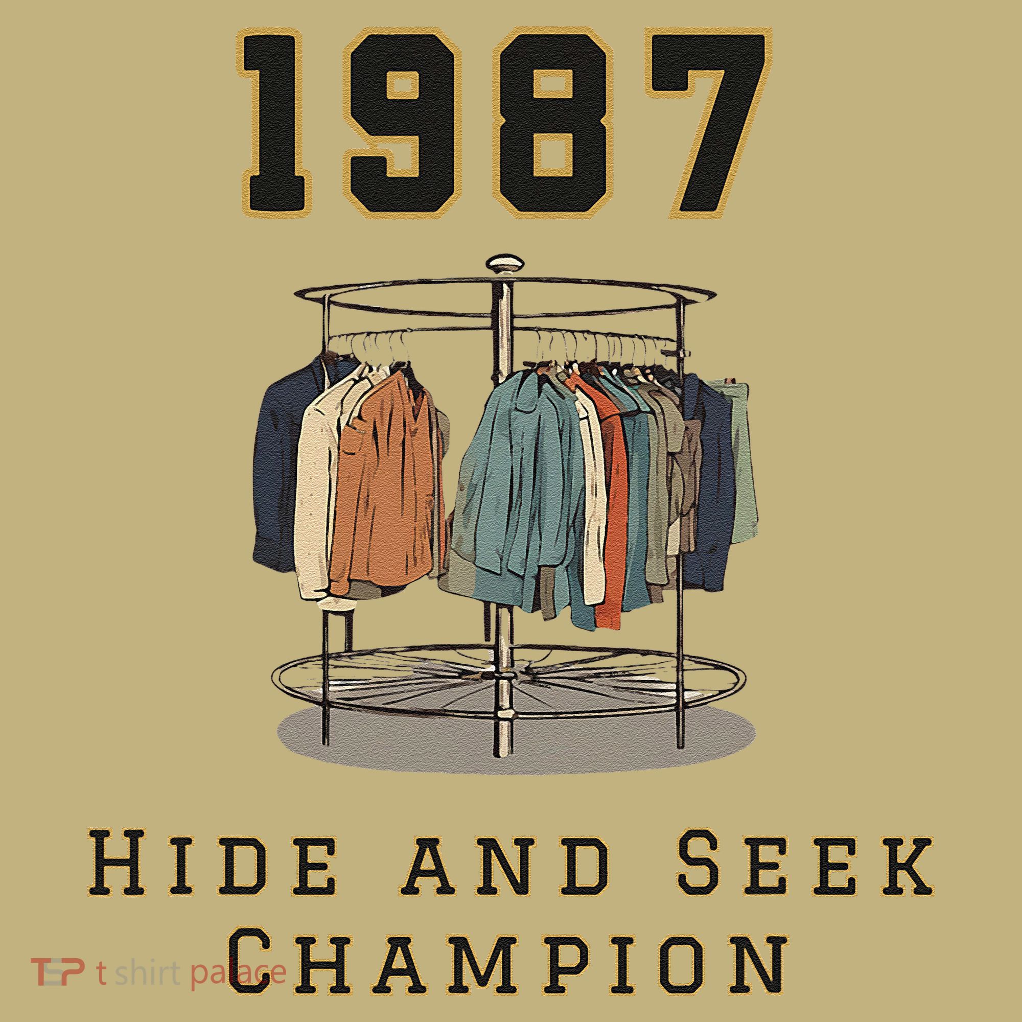 1987 Hide And Seek Champion Mousepad
