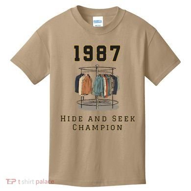 1987 Hide And Seek Champion Kids T-Shirt