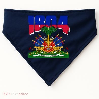 1804 Haiti Haitian Independence USA-Made Doggie Bandana