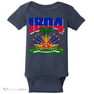 1804 Haiti Haitian Independence Baby Bodysuit