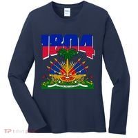 1804 Haiti Haitian Independence Women's Long Sleeve Shirt thumb 0