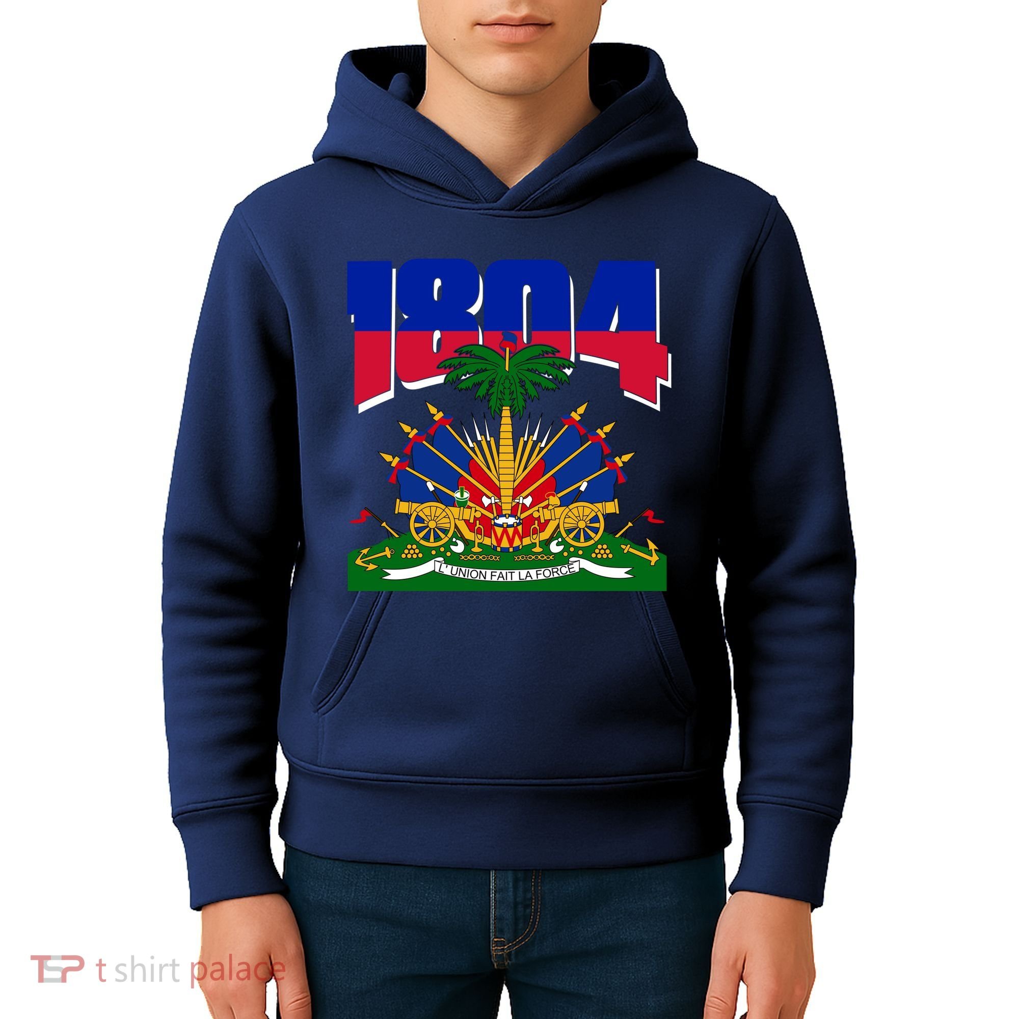 1804 Haiti Haitian Independence Kids Hoodie