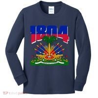 1804 Haiti Haitian Independence Kids Long Sleeve Shirt thumb 0