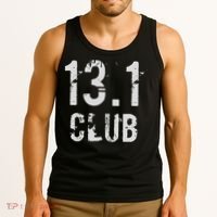 13.1 Half Marathon Running Race Long Distance Runner Tank Top thumb 3