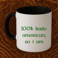 100% Irish American So I Am St Patricks Day Coffee Mug thumb 2