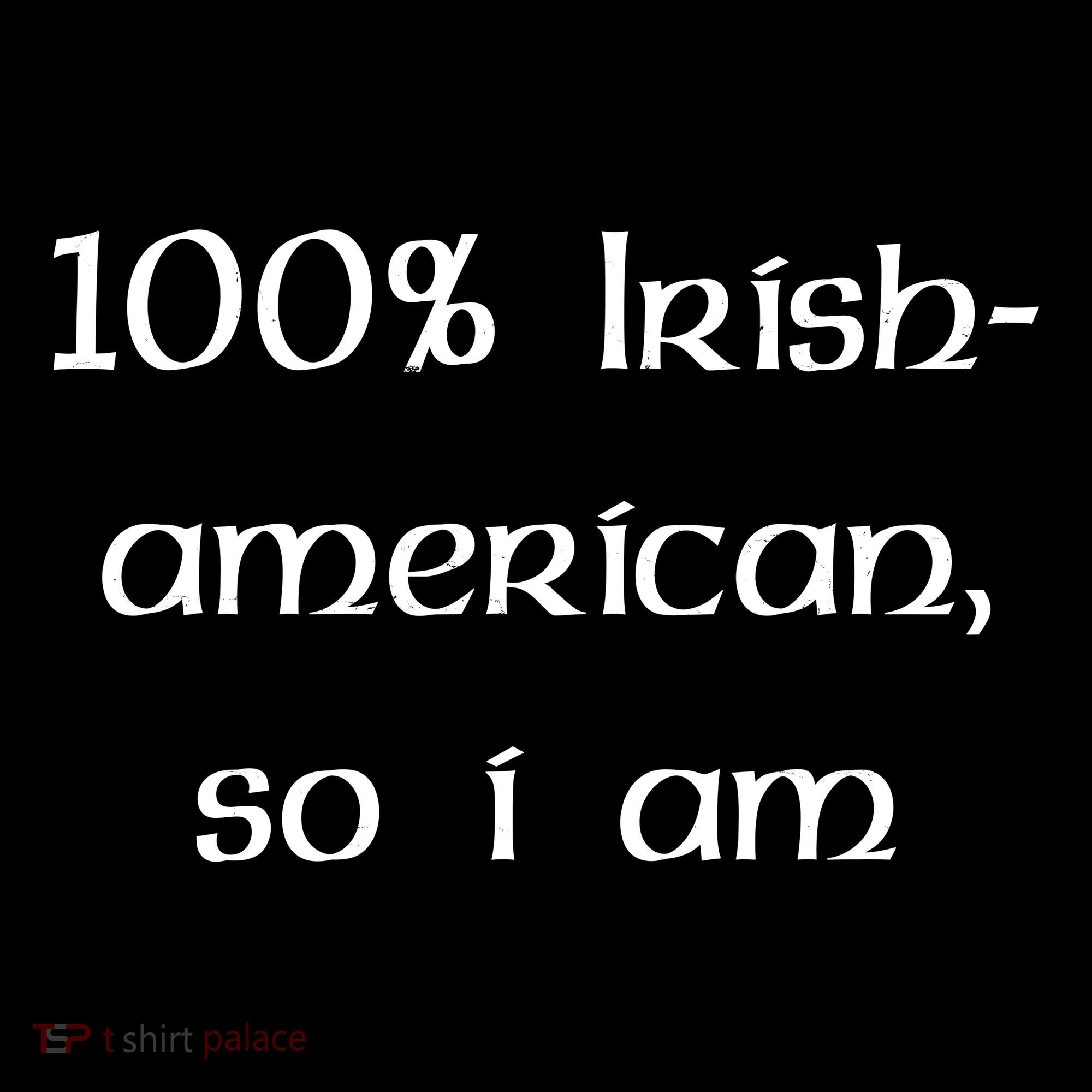 100% Irish American So I Am St Patricks Day Women's Hoodie