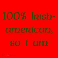 100% Irish American So I Am St Patricks Day Santa Hat thumb 1