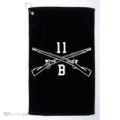 11b Infantryman Crossed Rifles Golf Towel