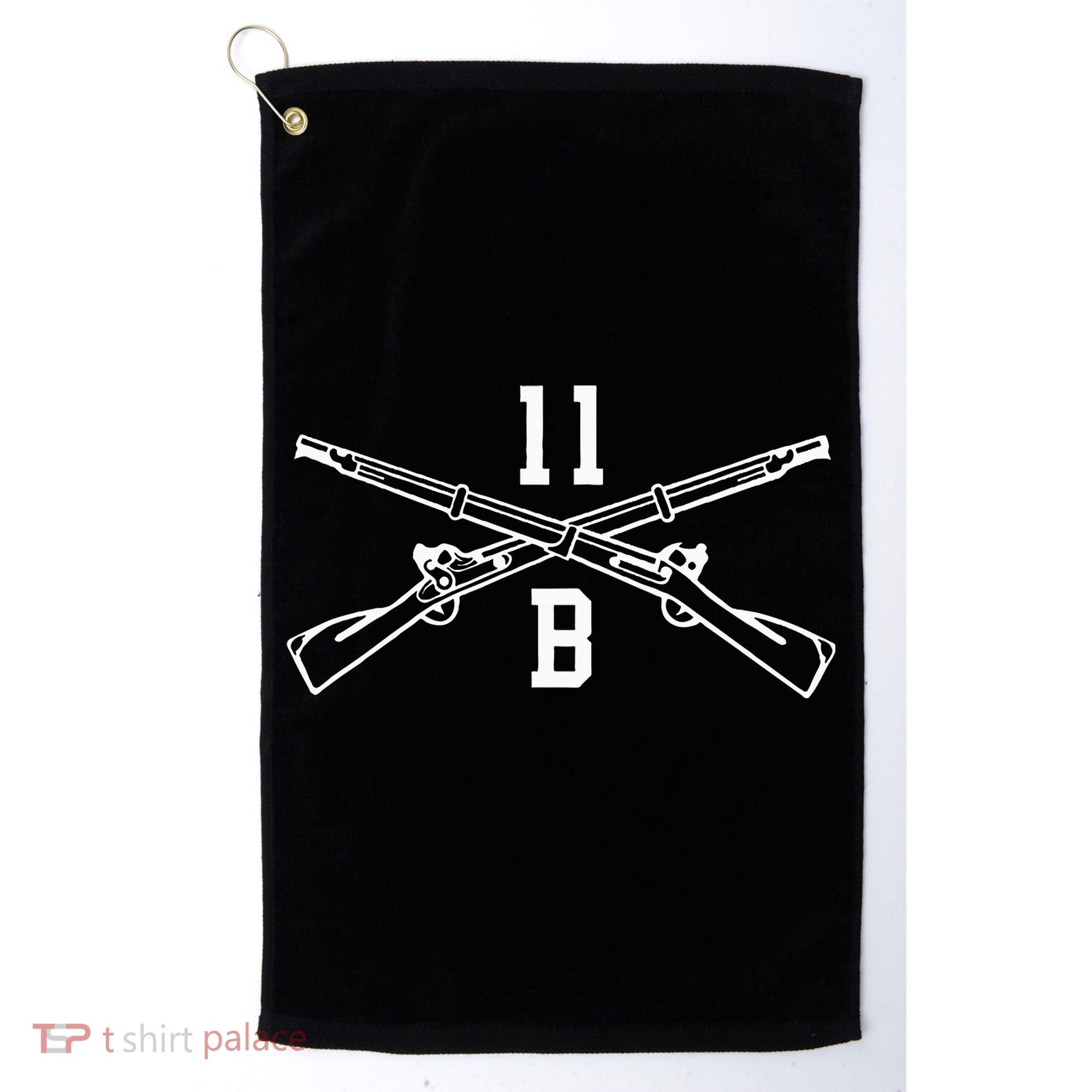 11b Infantryman Crossed Rifles Golf Towel