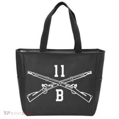 11b Infantryman Crossed Rifles Tote Bag
