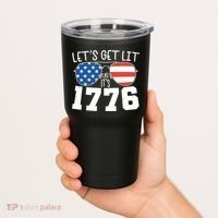 1776 Independence Day 4th Of July Tumbler thumb 2