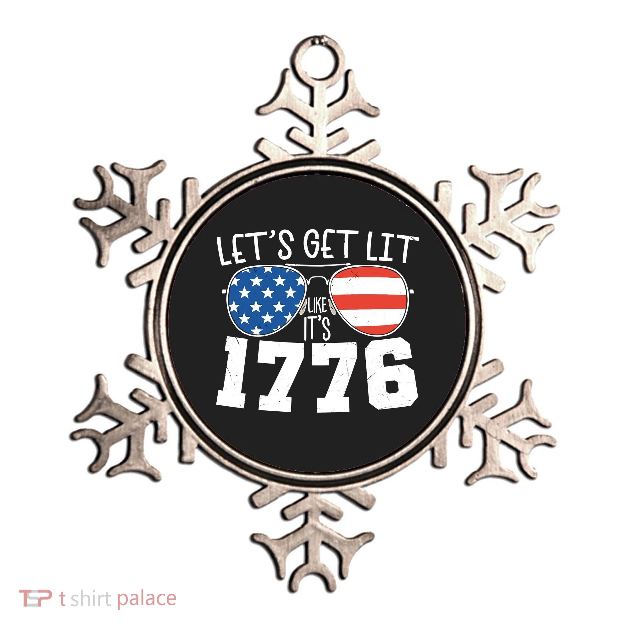 1776 Independence Day 4th Of July Ornament