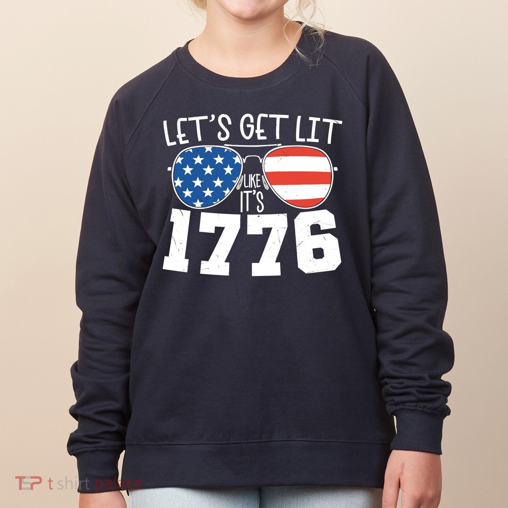 1776 Independence Day 4th Of July Women's Sweatshirt