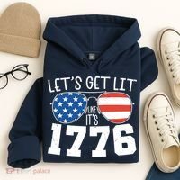 1776 Independence Day 4th Of July Hoodie thumb 4