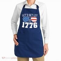 1776 Independence Day 4th Of July Apron thumb 2