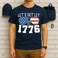 1776 Independence Day 4th Of July T-Shirt thumb 6