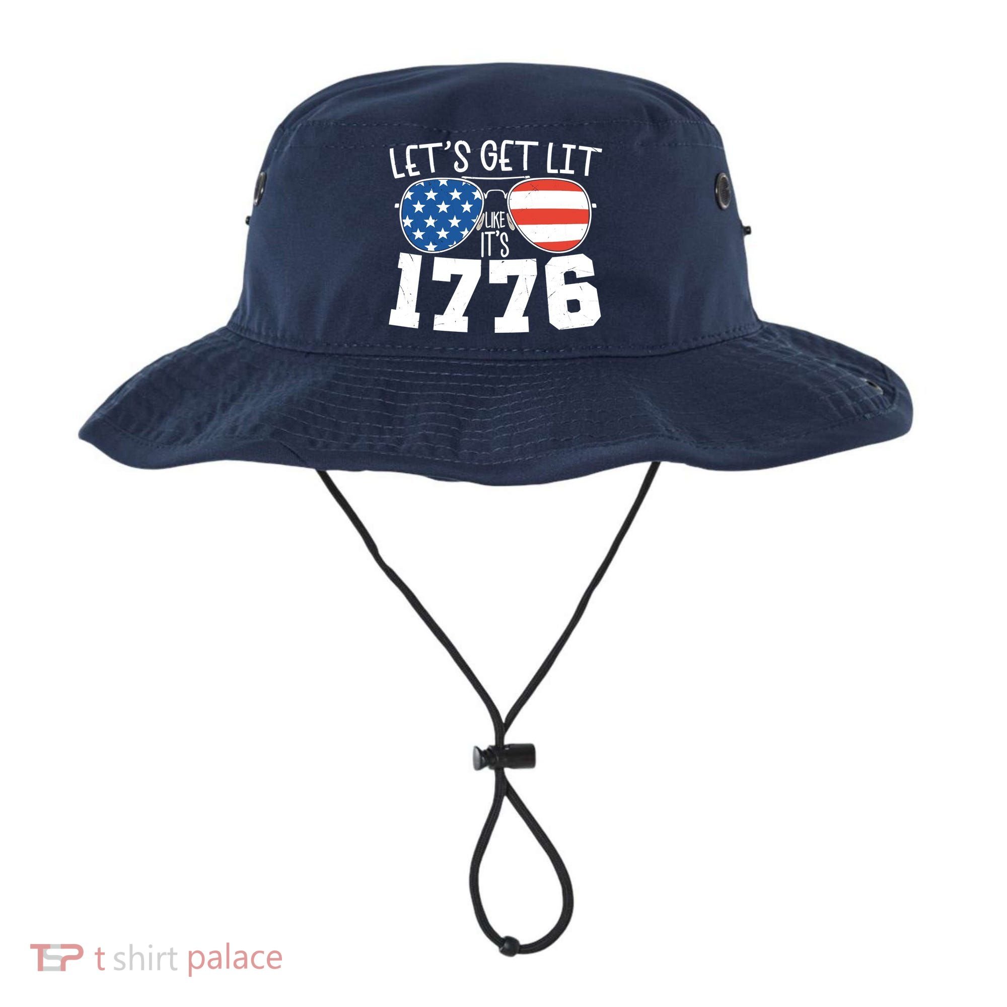1776 Independence Day 4th Of July Bucket Hat
