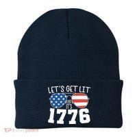 1776 Independence Day 4th Of July Beanie thumb 0