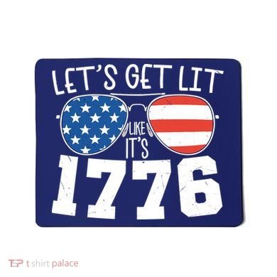 1776 Independence Day 4th Of July Mousepad