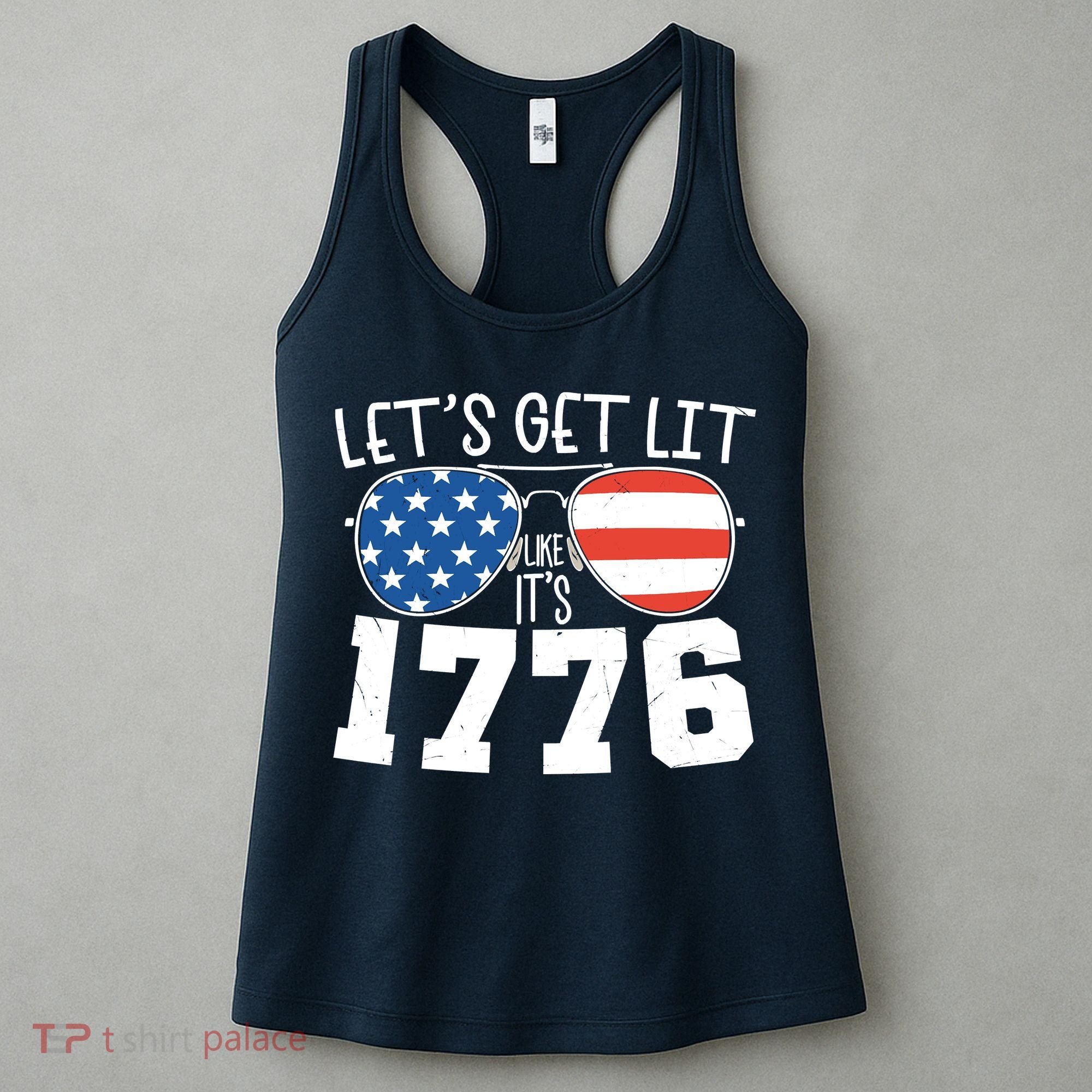1776 Independence Day 4th Of July Women's Tank Top