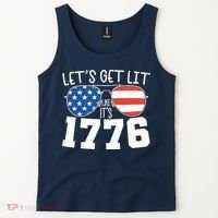 1776 Independence Day 4th Of July Tank Top thumb 2