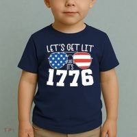 1776 Independence Day 4th Of July Toddler T-Shirt thumb 2