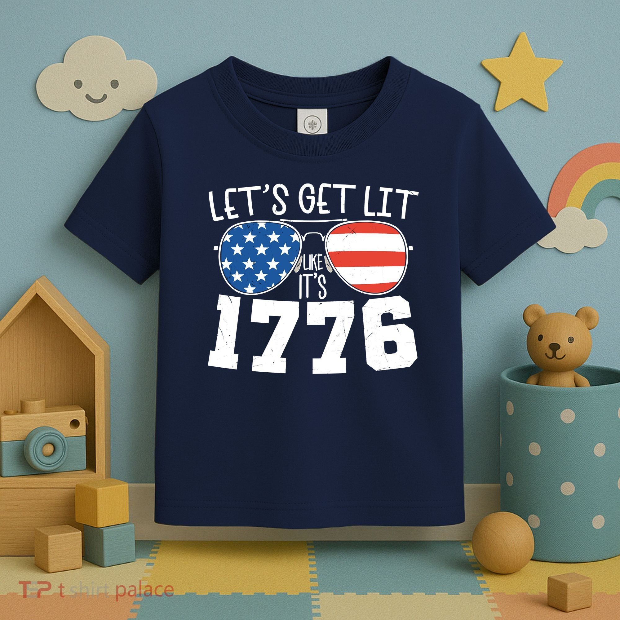 1776 Independence Day 4th Of July Toddler T-Shirt
