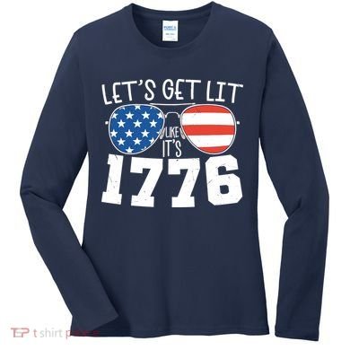1776 Independence Day 4th Of July Women's Long Sleeve Shirt