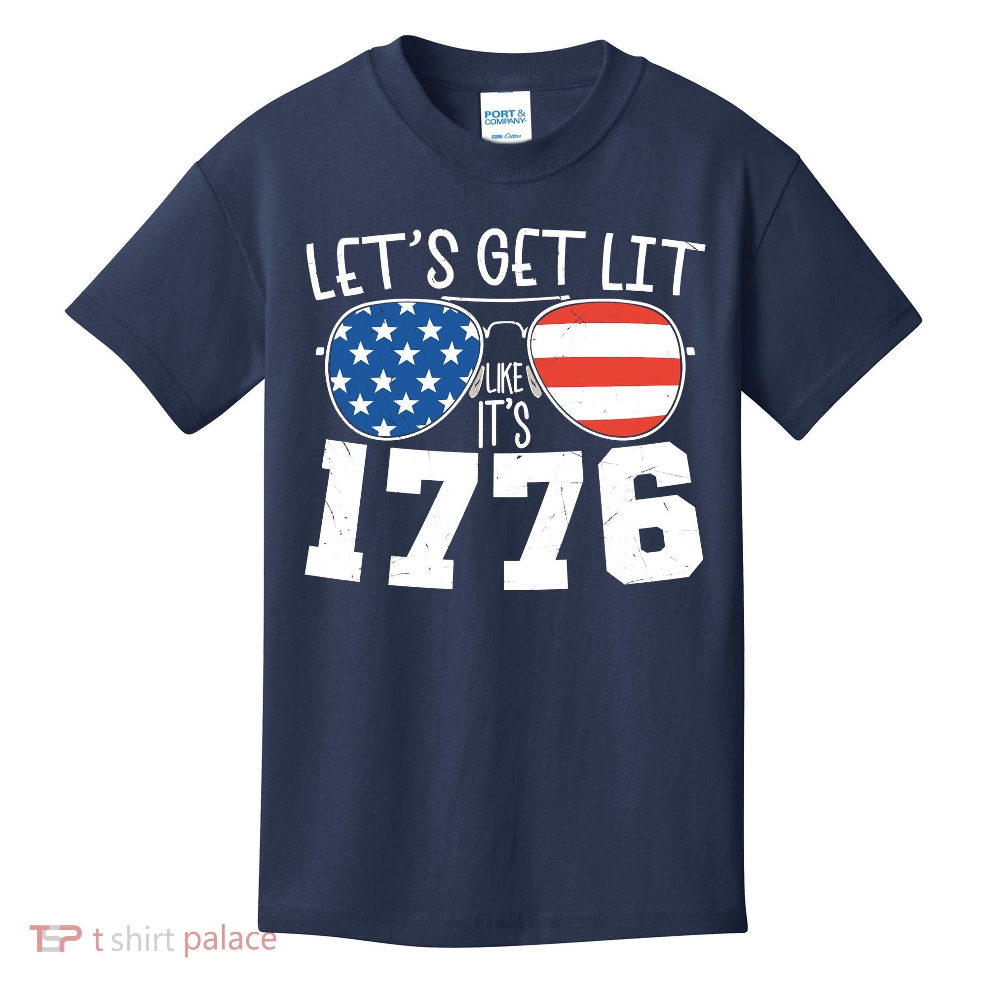 1776 Independence Day 4th Of July Kids T-Shirt