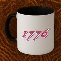 1776 Independence Day Liberty Freedom Betsy Ross Flag Gift Coffee Mug thumb 2