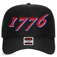 1776 Independence Day Liberty Freedom Betsy Ross Flag Gift Hat thumb 0