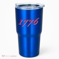 1776 Independence Day Liberty Freedom Betsy Ross Flag Gift Tumbler thumb 0