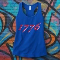 1776 Independence Day Liberty Freedom Betsy Ross Flag Gift Women's Tank Top thumb 3