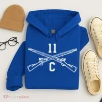 11c Infantry Mortar Crossed Rifles Gift Hoodie thumb 4