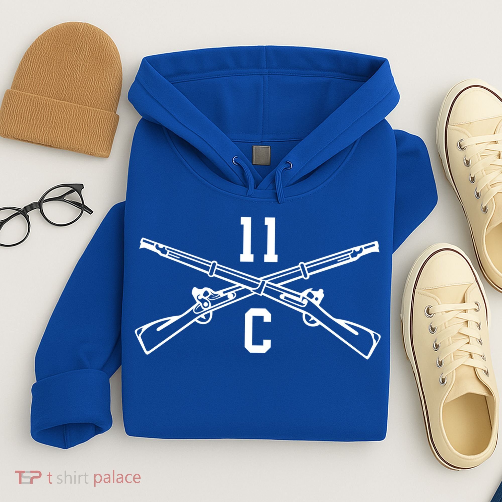 11c Infantry Mortar Crossed Rifles Gift Hoodie