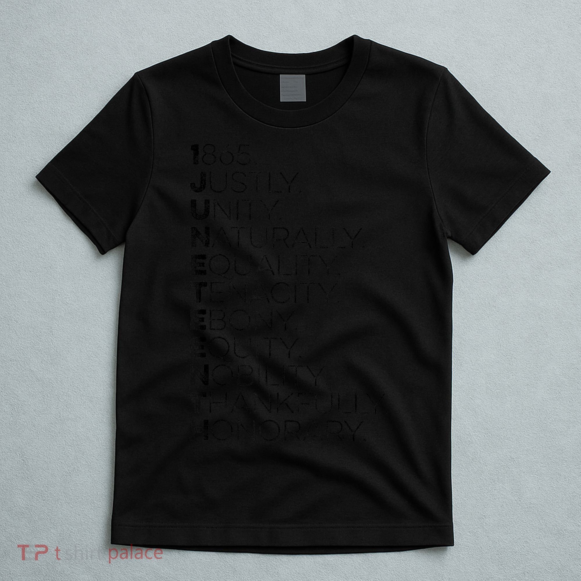 1865 Juneteenth African American Juneteenth Freedom Retro T-Shirt