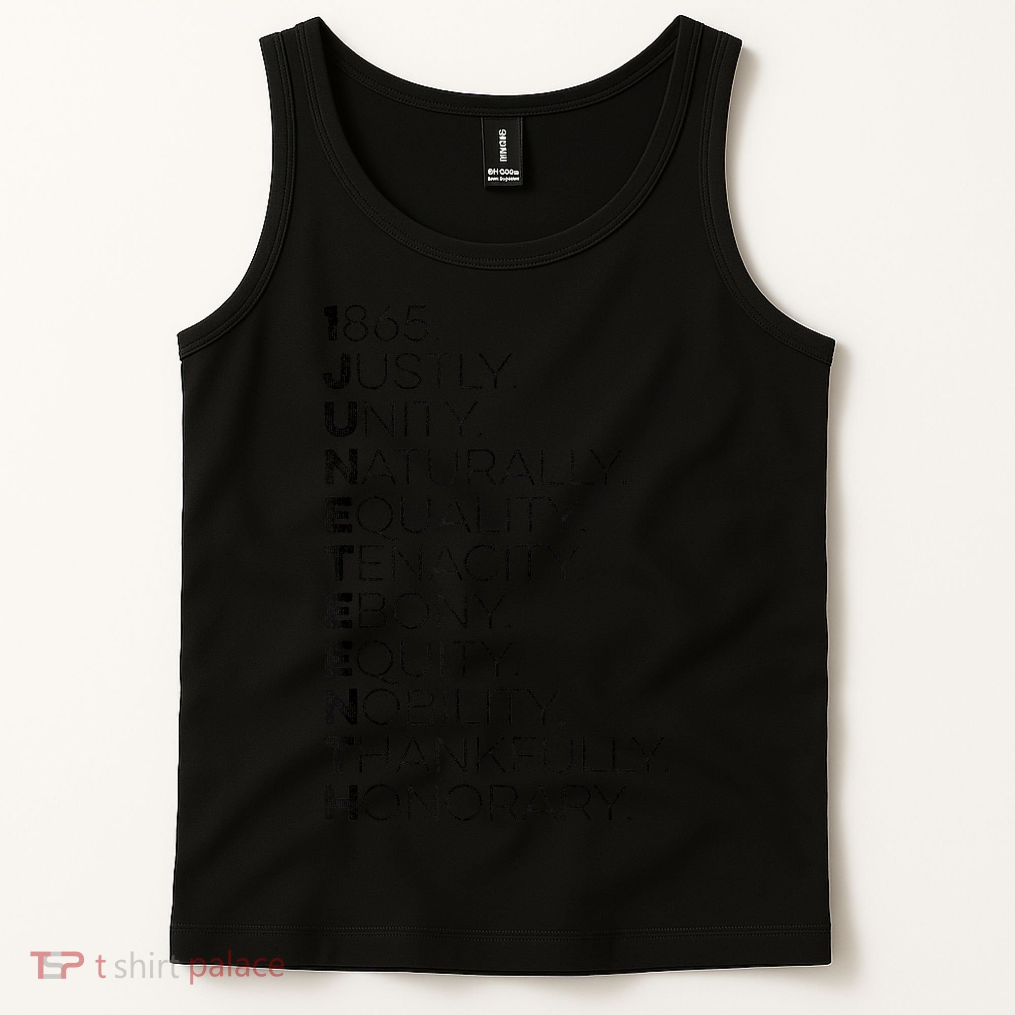 1865 Juneteenth African American Juneteenth Freedom Retro Tank Top