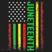1865 Junenth Black History American Flag African Women's Sweatshirt thumb 2