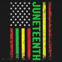 1865 Junenth Black History American Flag African Long Sleeve Shirt thumb 2