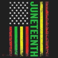 1865 Junenth Black History American Flag African Women's Sweatshirt thumb 2