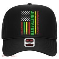 1865 Junenth Black History American Flag African Hat thumb 0