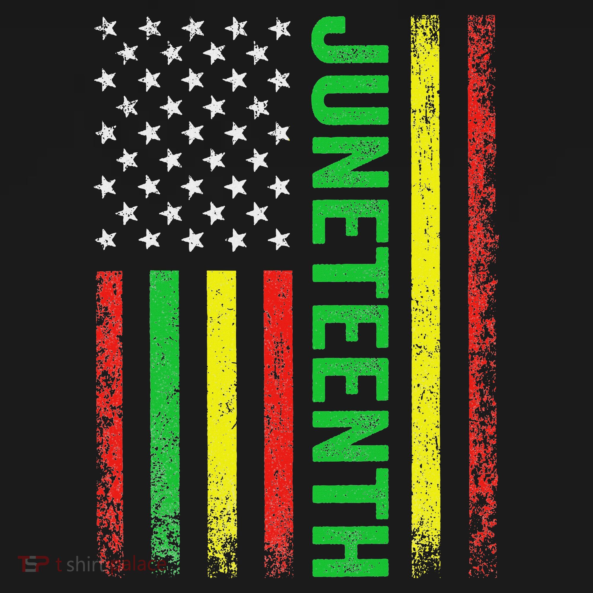 1865 Junenth Black History American Flag African Kids Long Sleeve Shirt